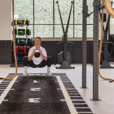 Goblet squat tijden personal training Personal Training Tilburg
